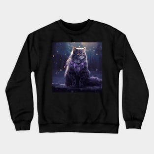 Arctic Siberian Cat Crewneck Sweatshirt